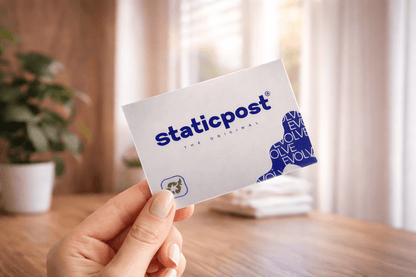 Staticpost 5x100 – 500 Herbruikbare Sticky Notes Zonder Lijm - Staticpost